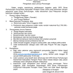 PENGUMUMAN PENGADAAN JASA LAINNYA PERORANGAN